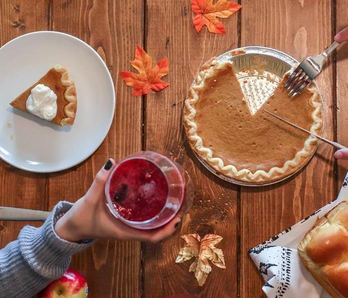 Photo of Thanksgiving dessert table
